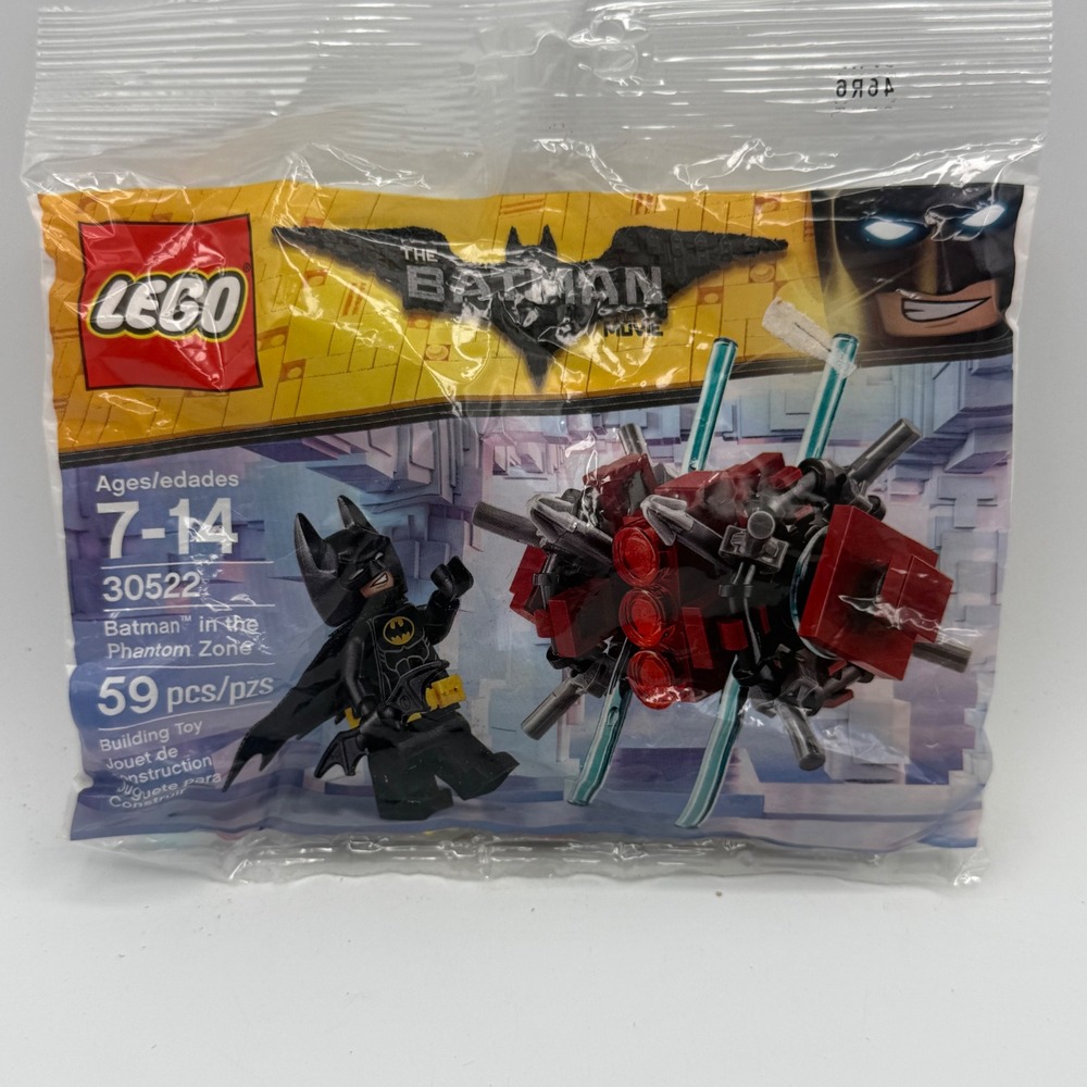 LEGO Polybag Set 30522 Kids 59pc Black New Batman in the Phantom Zone Movie